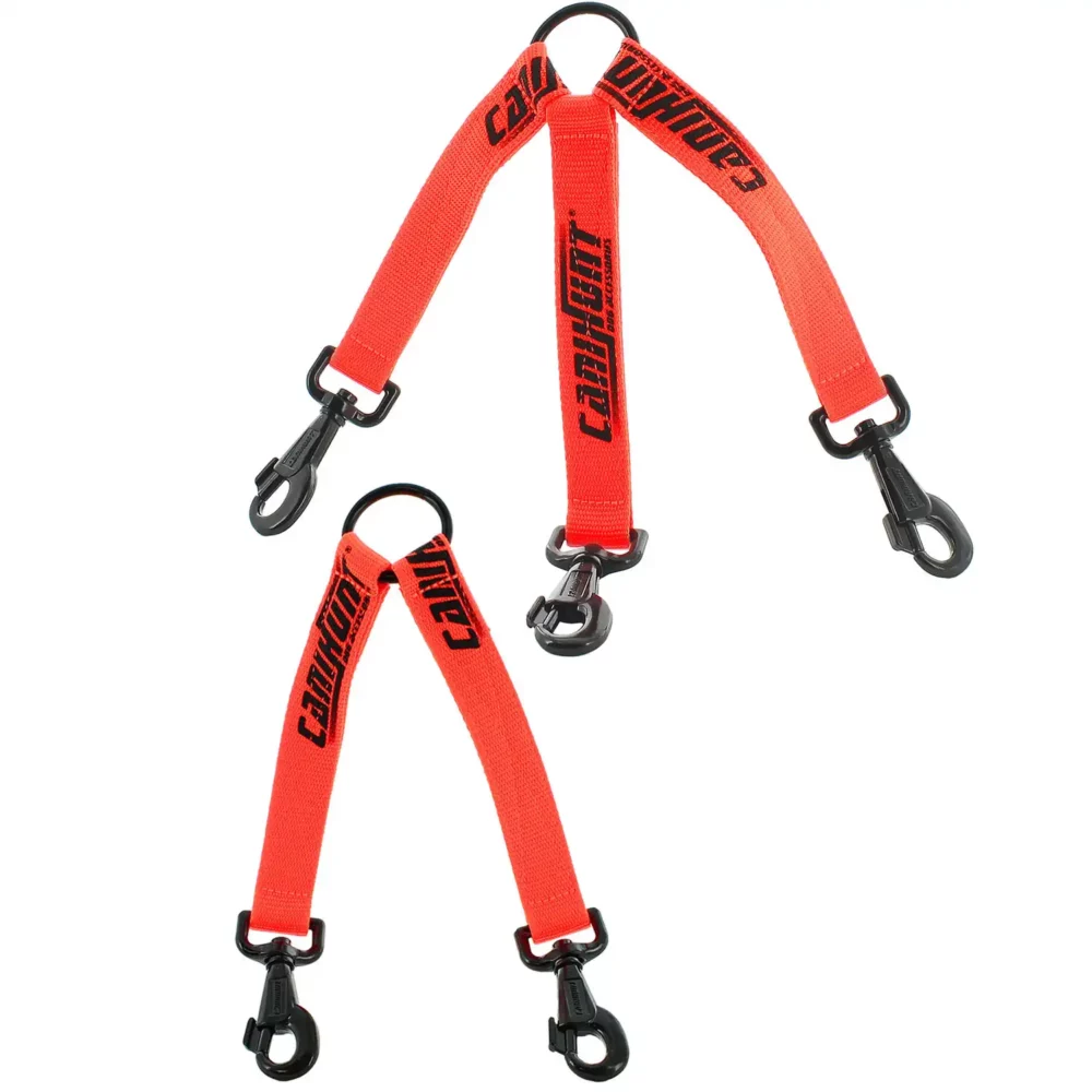 Accouples double/triple HUNTER orange 25cm