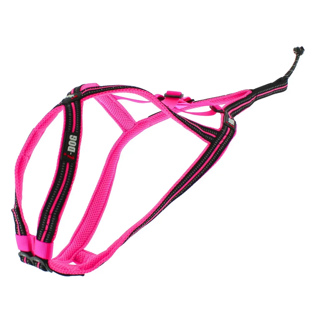 Harnais pour chien, canicross X-BACK ONE Rose