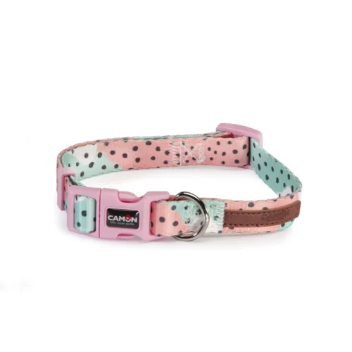 Collier réglable INK PINK pour chien CM
