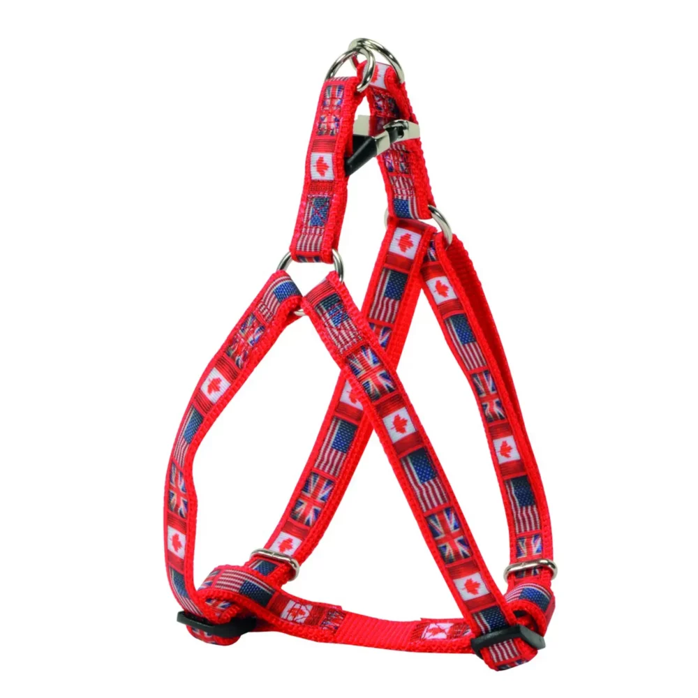 Harnais réglable « Flags » pour chien CM