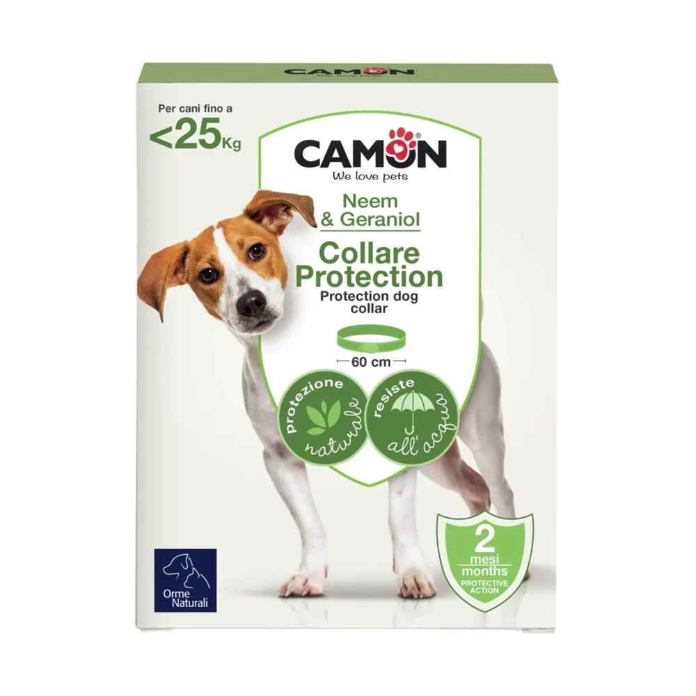 Collier barrière huile de neem pour chien CM