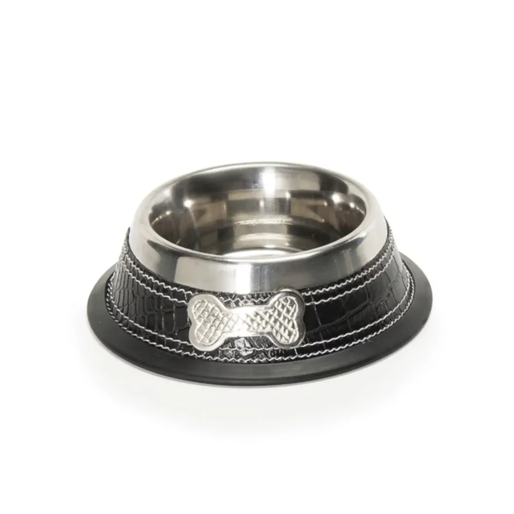 Gamelle en acier inoxydable "Chic bowl" pour chiens CM