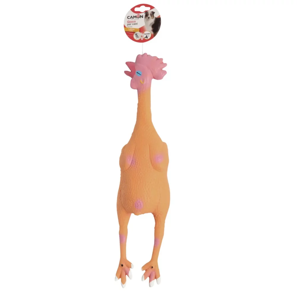 Jouet Latex large chicken pour chien CM