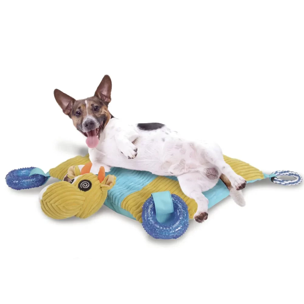 Jouet coussin multifonction pour chien CM