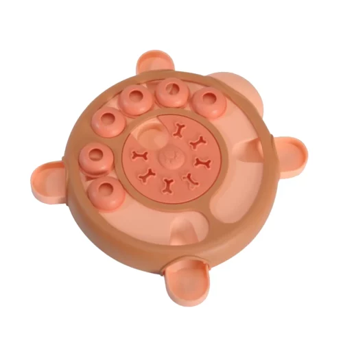 Jouet interactif « Genius » - distributeur de friandises en forme de tortue pour chien CM