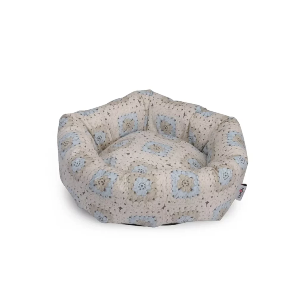 Lit ovale « Crochet » pour chien CM