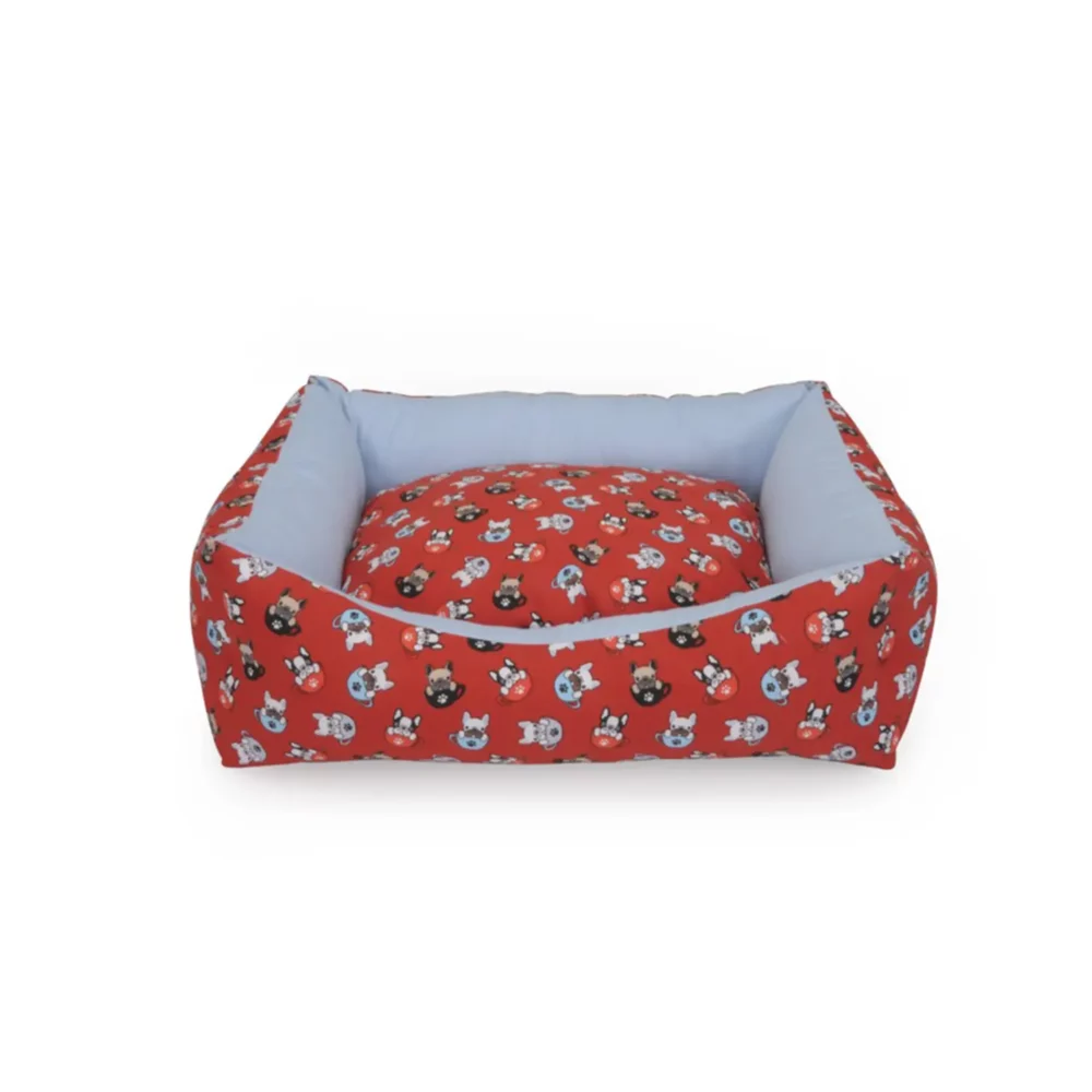 Lit rectangulaire « Crazy Dog » pour pour chien CM