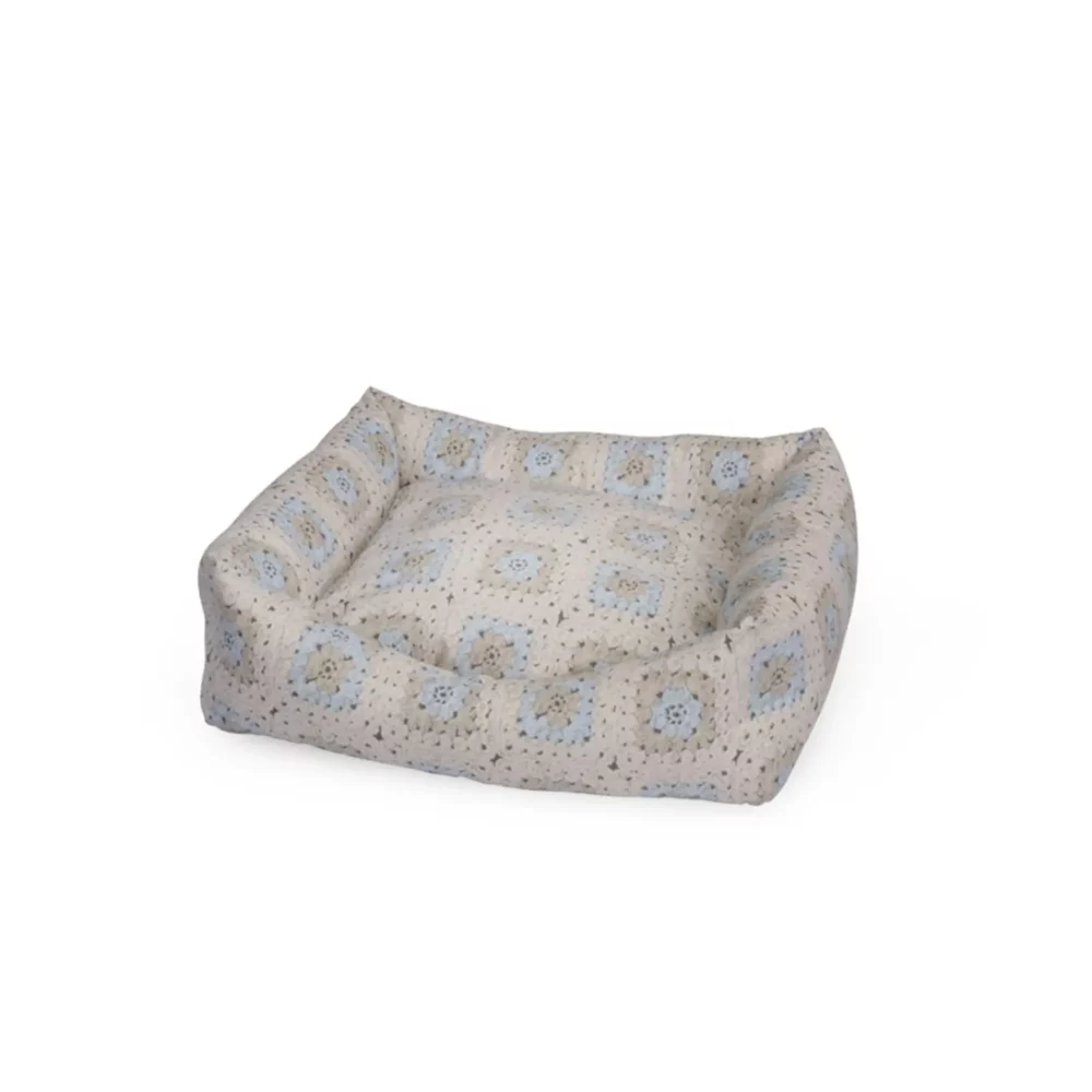 Lit rectangulaire « Crochet » pour chien CM