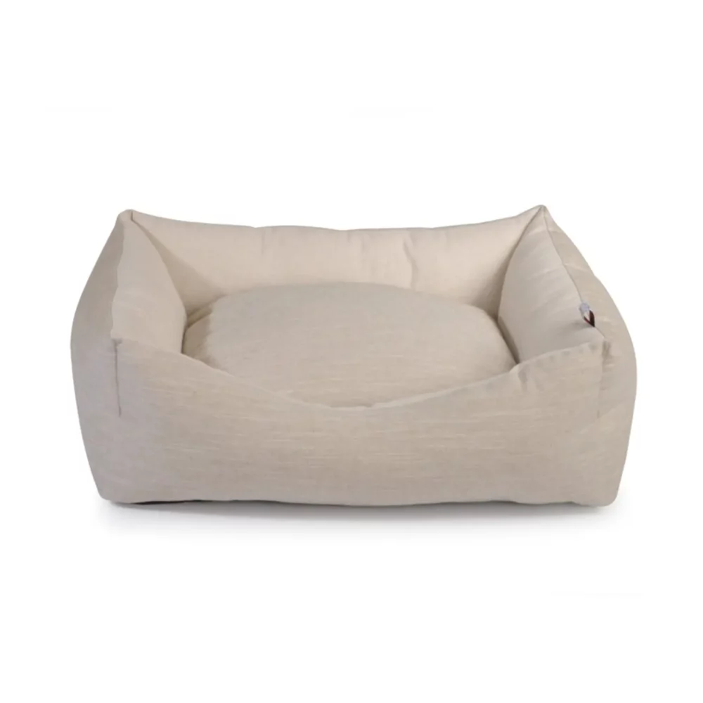 Lit rectangulaire « Recycled - Sand » pour chien CM