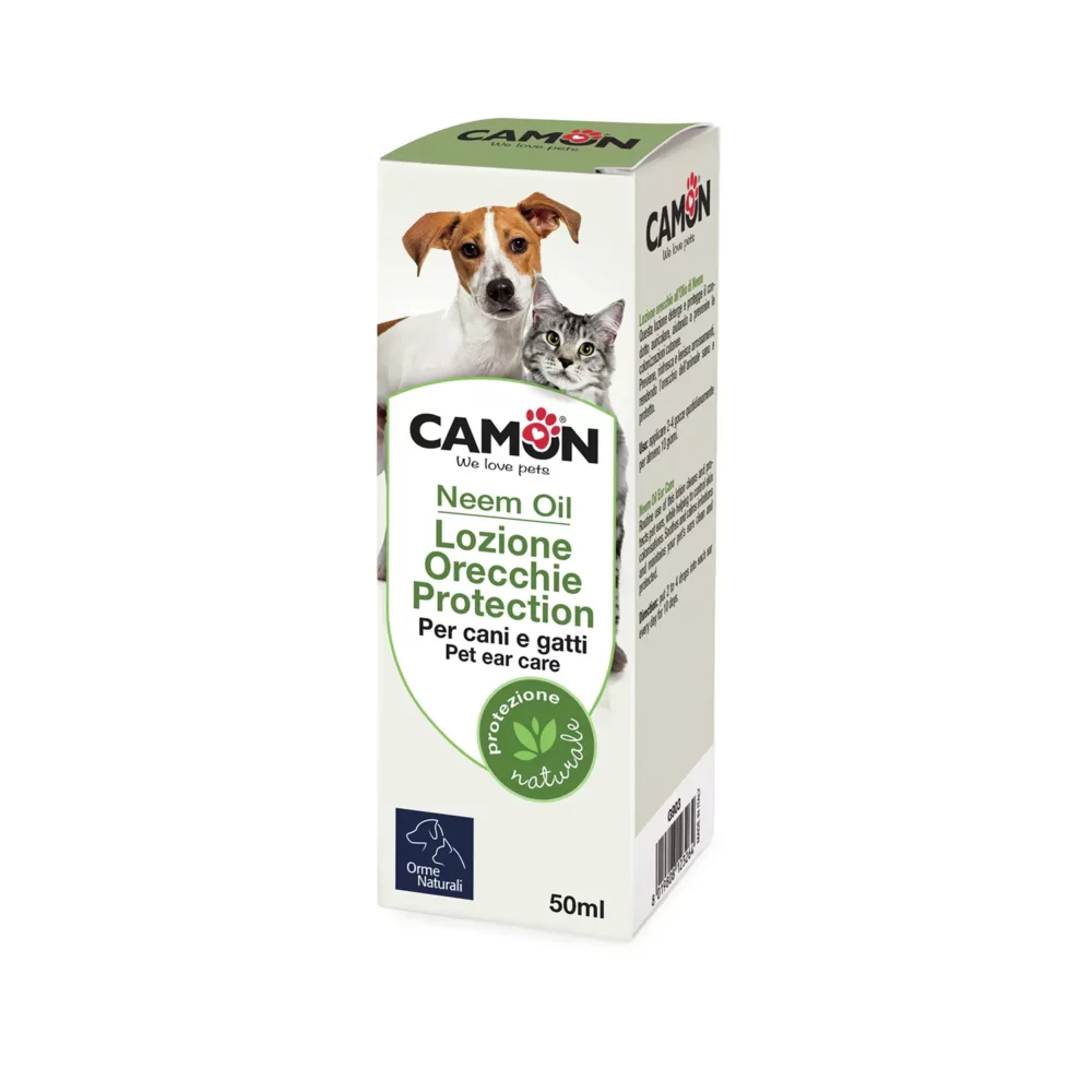 Lotion auriculaire à l'huile de Neem pour chien CM