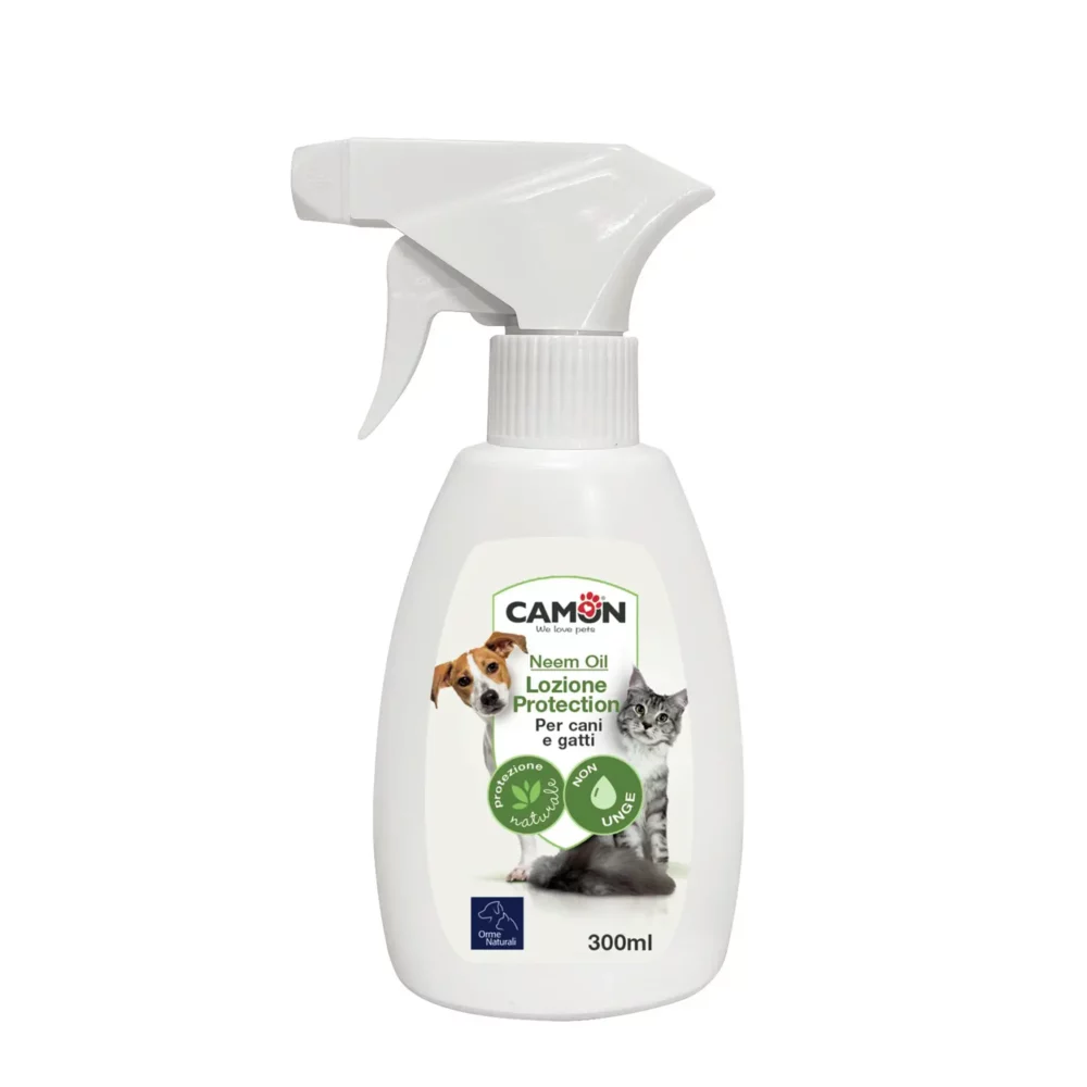 Lotion protectrice à l'huile de Neem pour chien CM