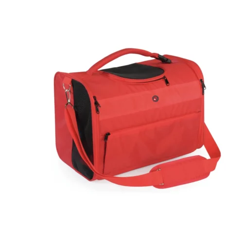 Transporter rouge pour chien CM